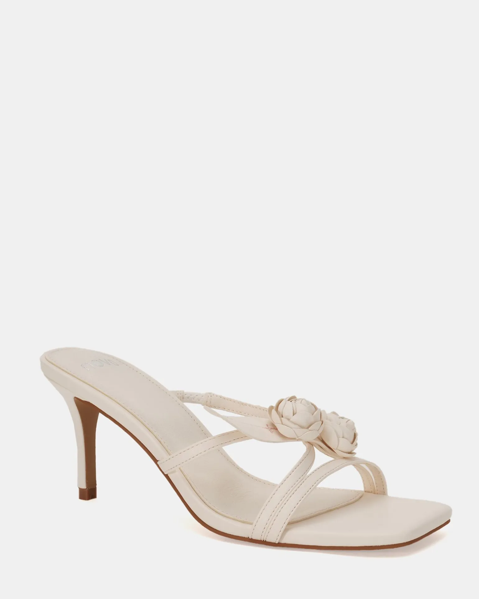 UMII WHITE Block Heels