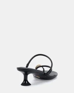 UNITE BLACK Kitten Heels