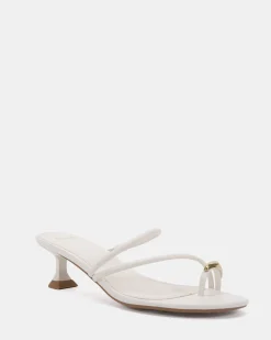 UNITE WHITE Kitten Heels