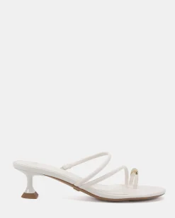 UNITE WHITE Kitten Heels