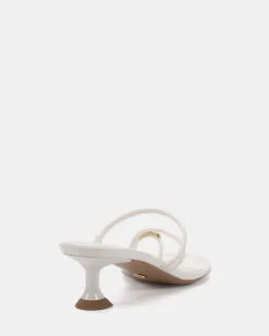 UNITE WHITE Kitten Heels