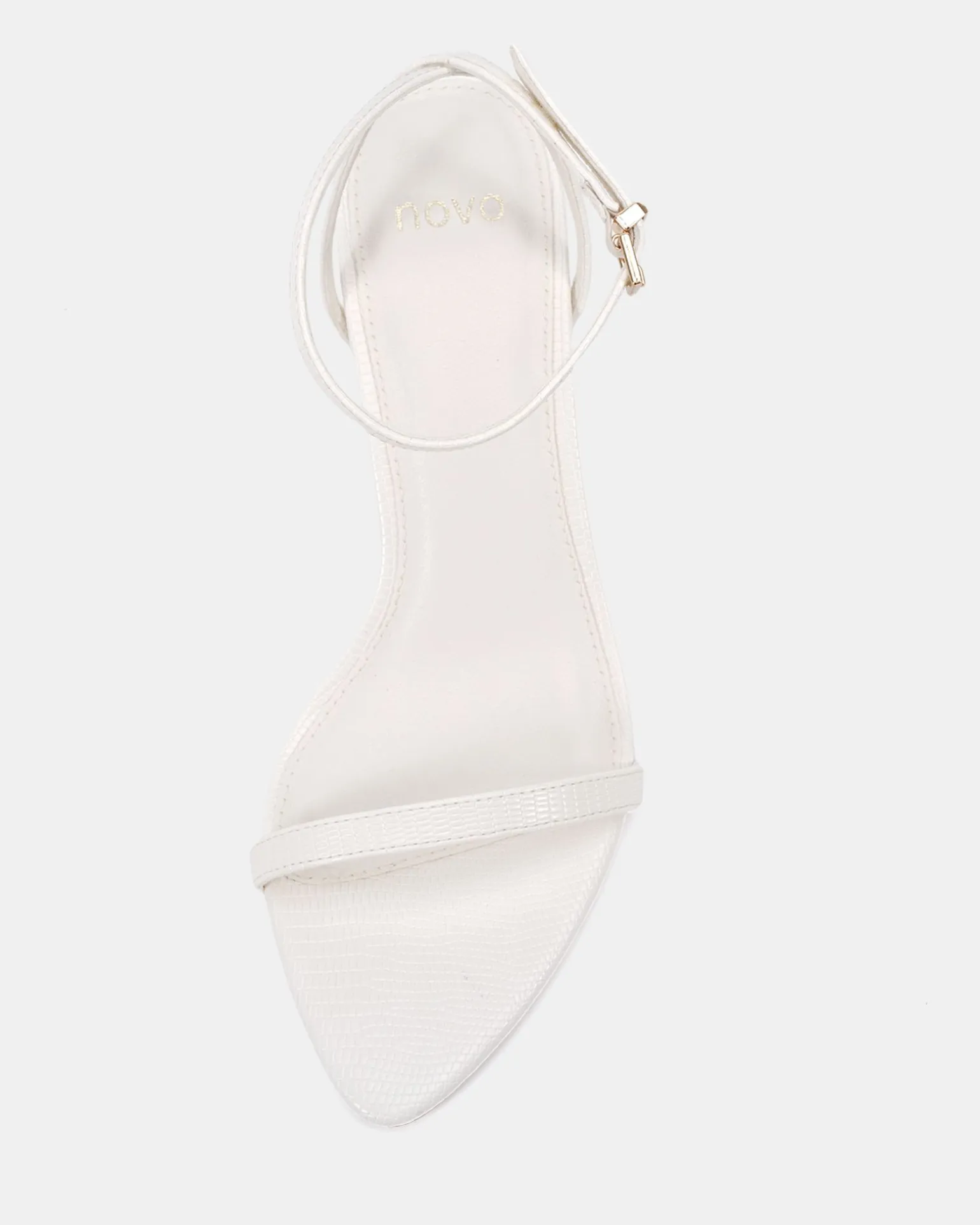 VAEDAS WHITE LIZARD High Heels