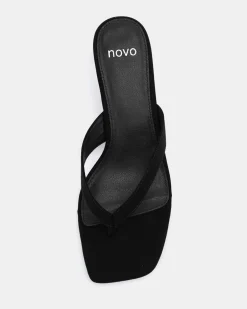 VALENCE BLACK Low Heels
