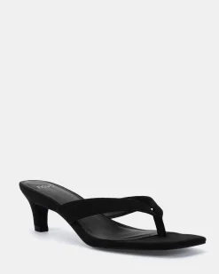 VALENCE BLACK Low Heels