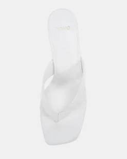 VALENCE WHITE Low Heels