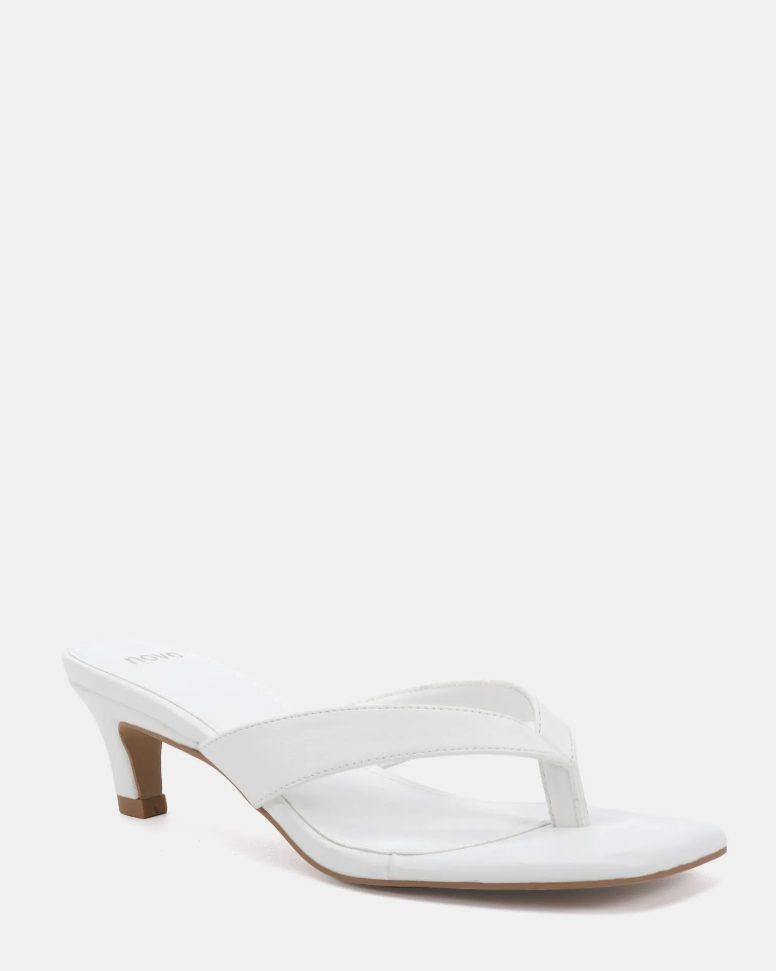 VALENCE WHITE Low Heels