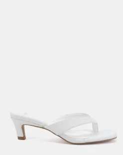 VALENCE WHITE Low Heels