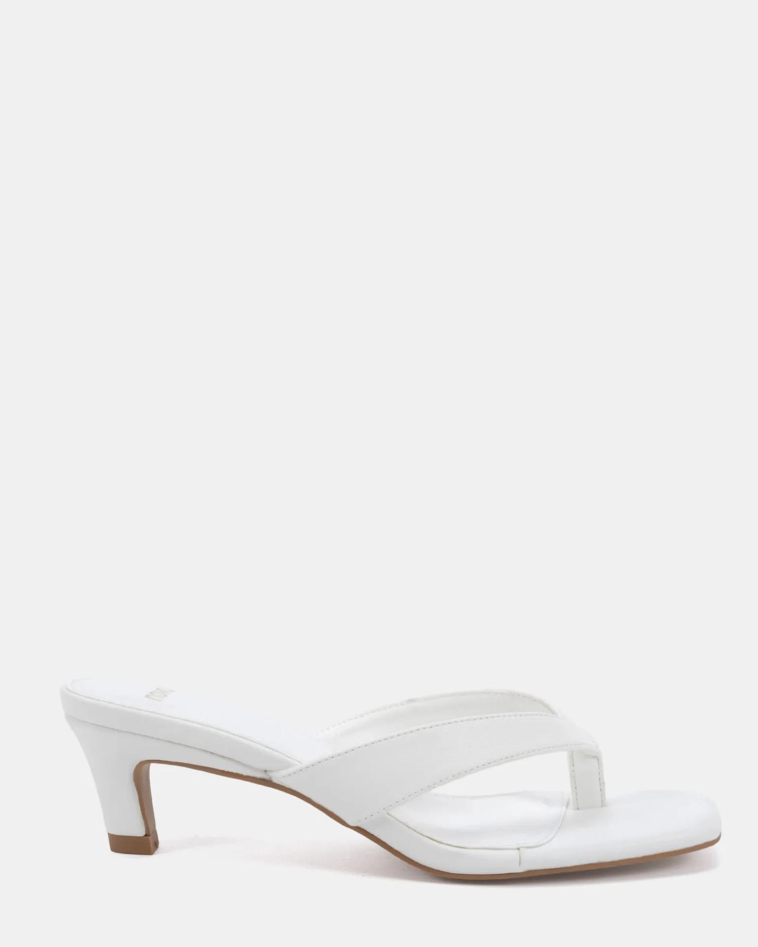 VALENCE WHITE Low Heels