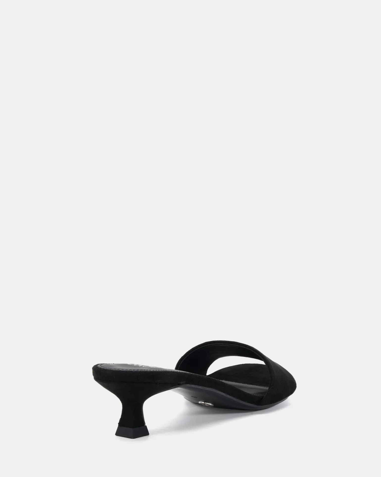 VALONIA Black Suede Mules