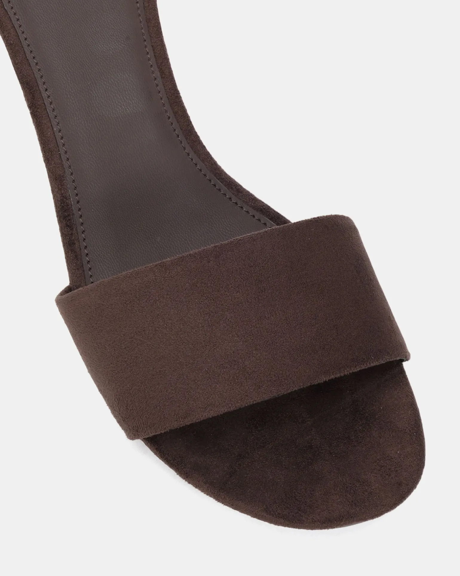 VALONIA ESPRESSO SUEDE Mules