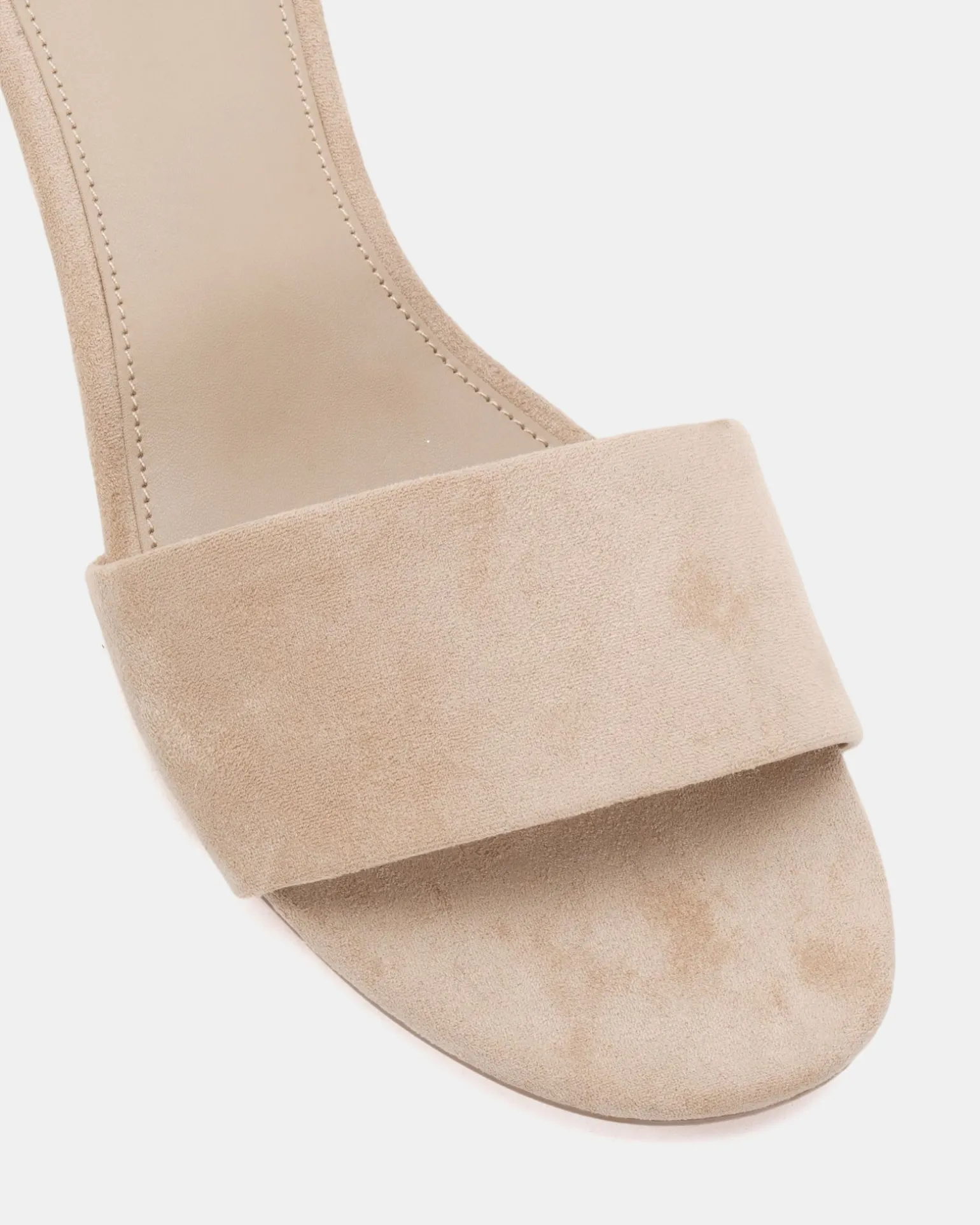 VALONIA Neutral Suede Mules