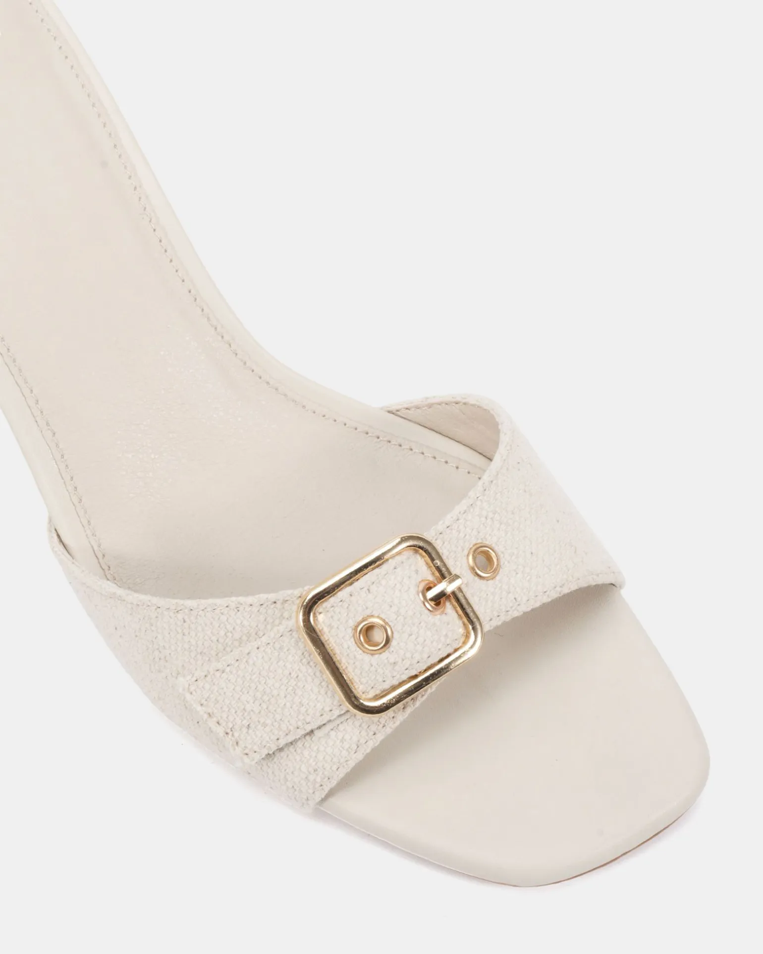 VENEZIA CREAM LINEN Mules