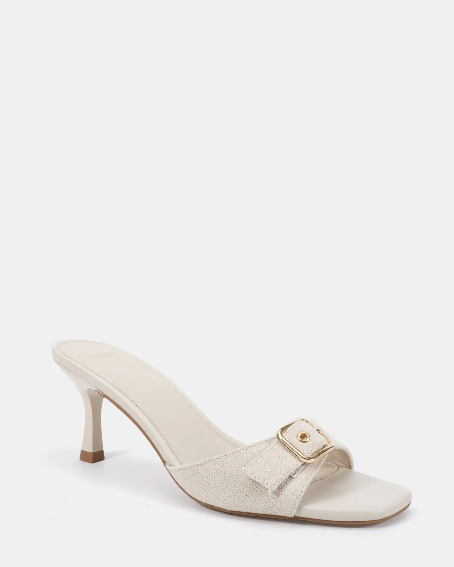 VENEZIA CREAM LINEN Mules