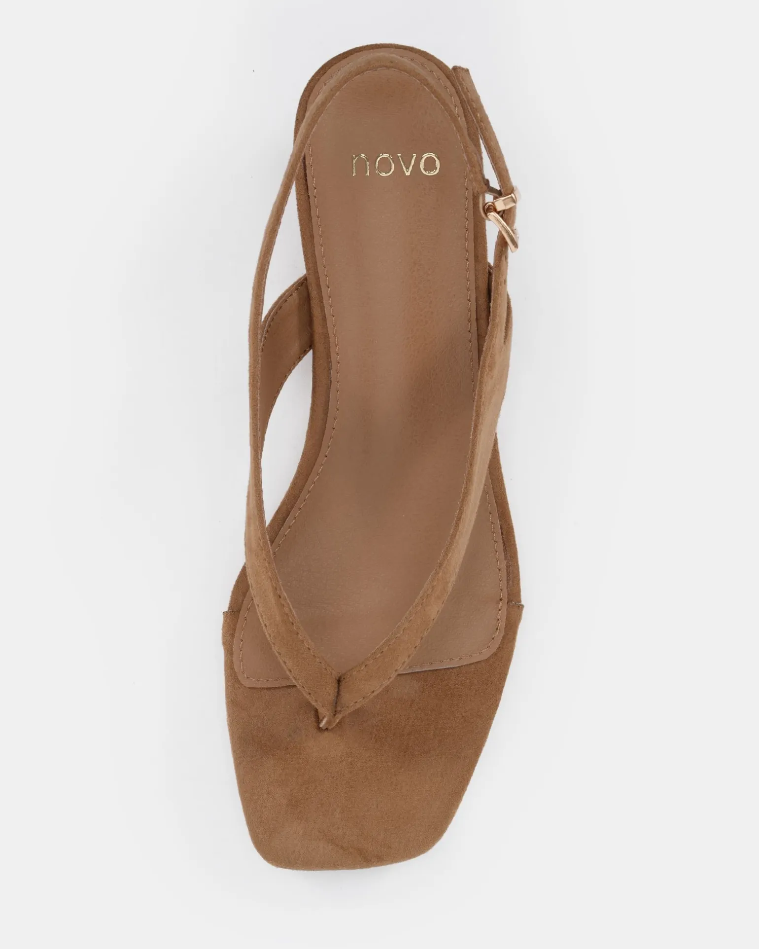 VERGE BISCOFF SUEDE Strappy Sandals