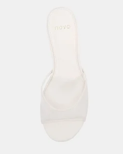 VERIAN WHITE MESH Mules