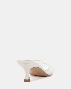 VERIAN WHITE MESH Mules