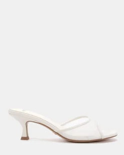VERIAN WHITE MESH Mules