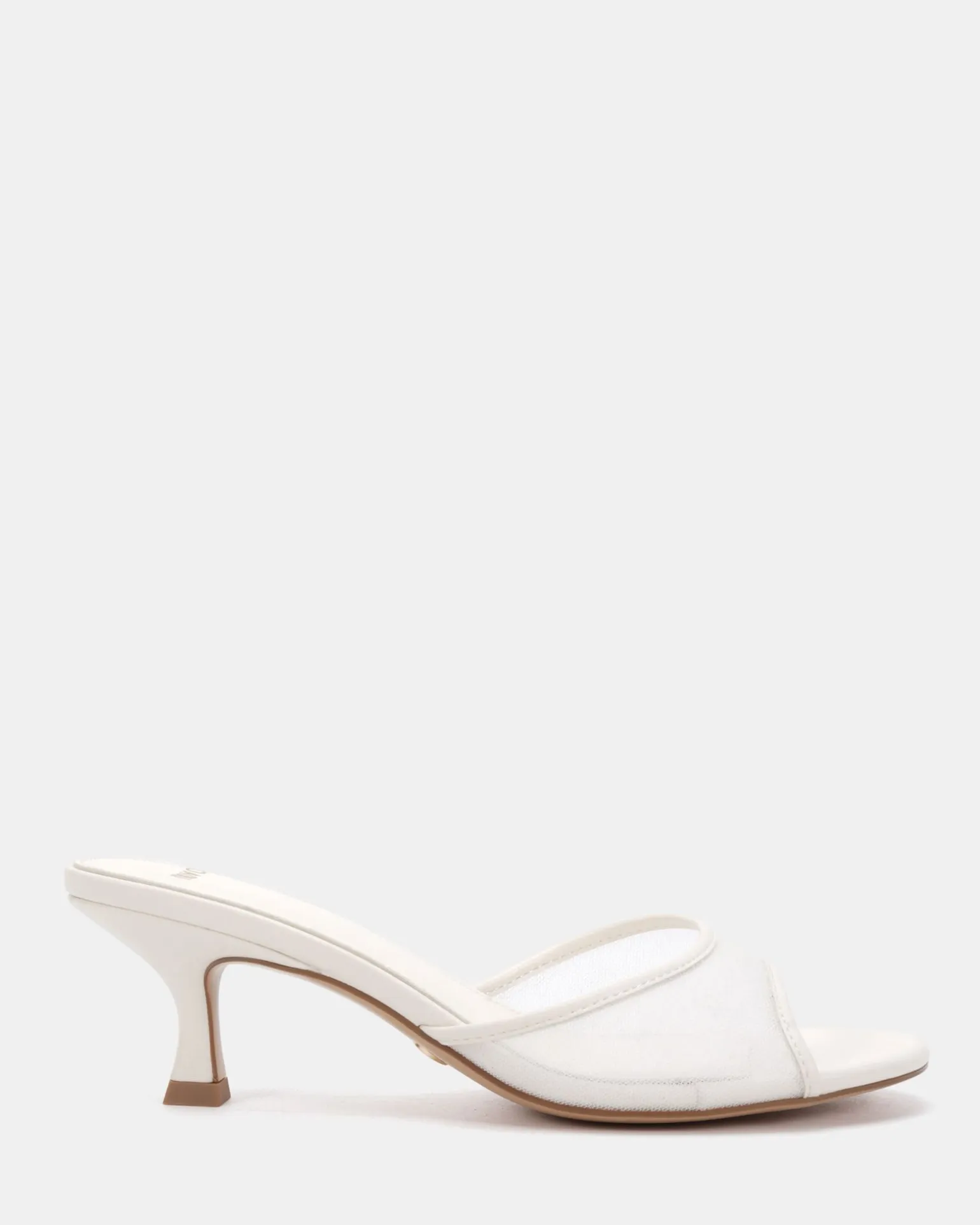 VERIAN WHITE MESH Mules