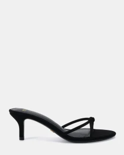VERNE BLACK Mid Heels