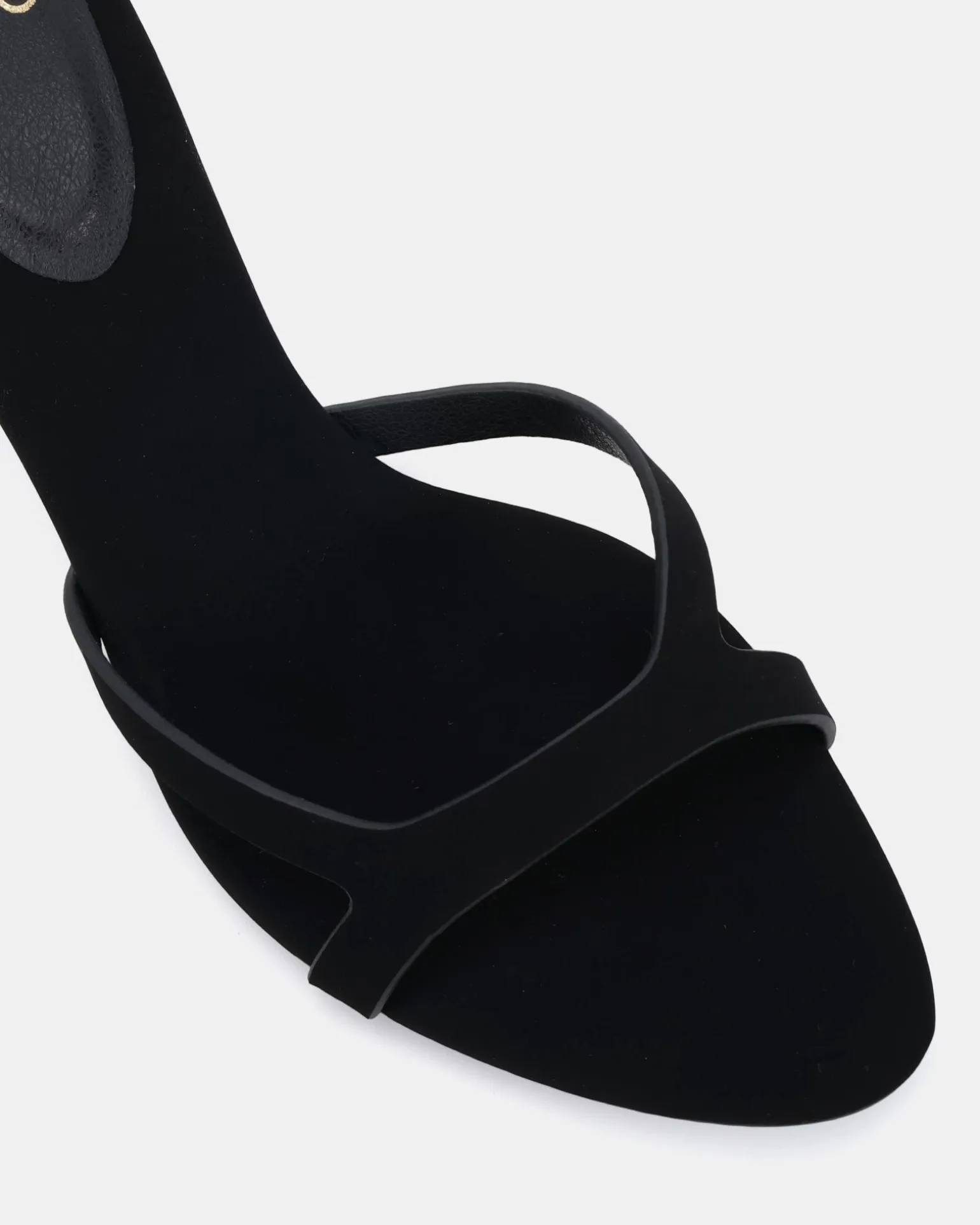 VIV BLACK NUBUCK Mules