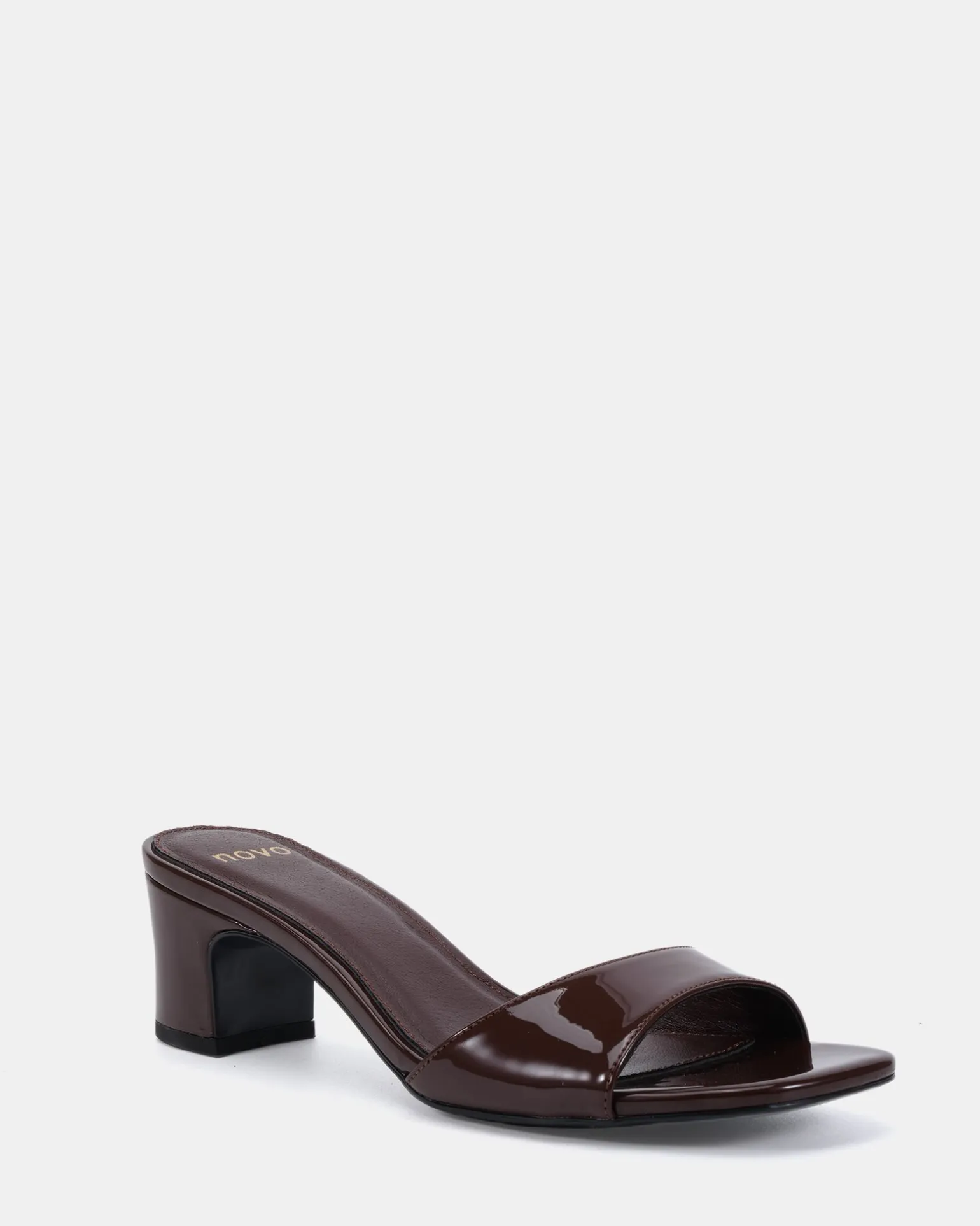 VIYAN MILK CHOC PATENT High Heels
