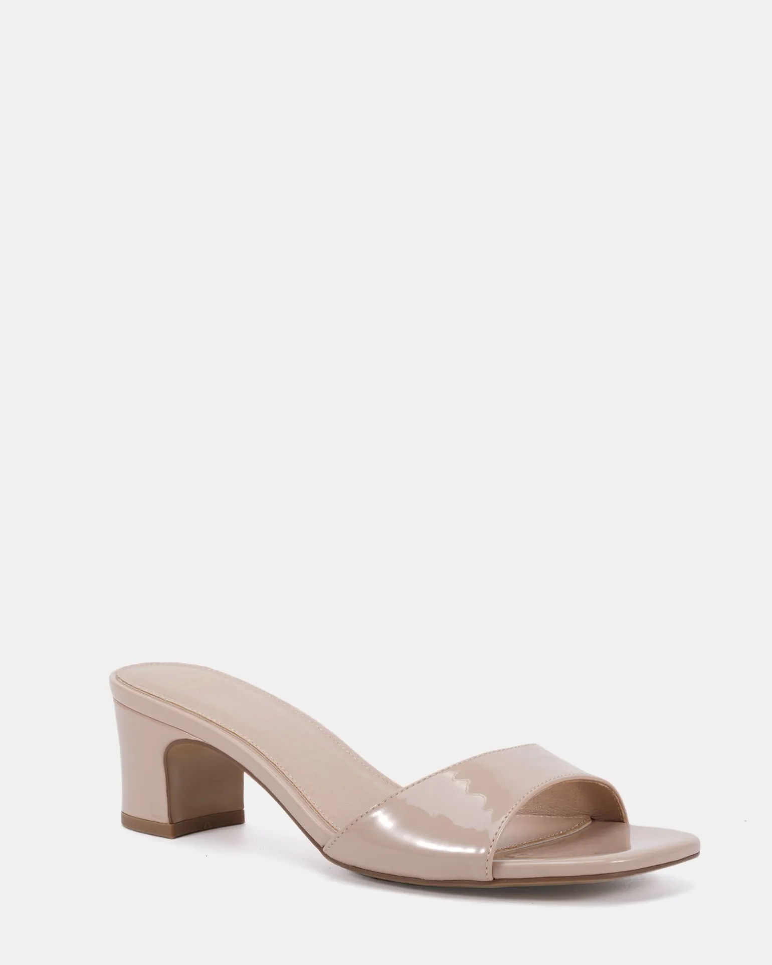VIYAN NUDE PATENT High Heels
