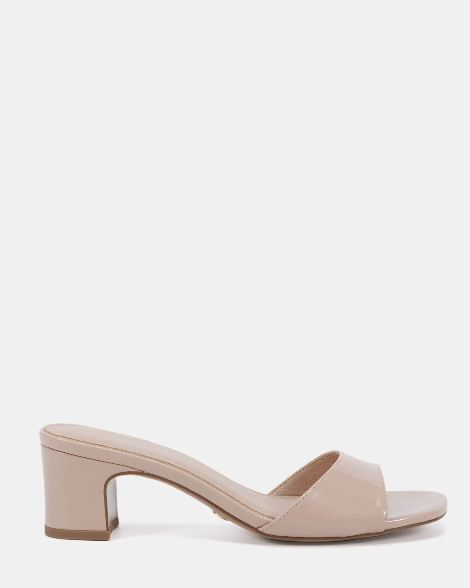 VIYAN NUDE PATENT High Heels