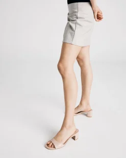 VIYAN NUDE PATENT High Heels