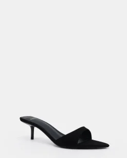 VOICE BLACK Mid Heels