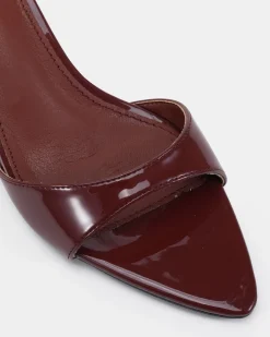 VOICE PLUM PATENT Mid Heels
