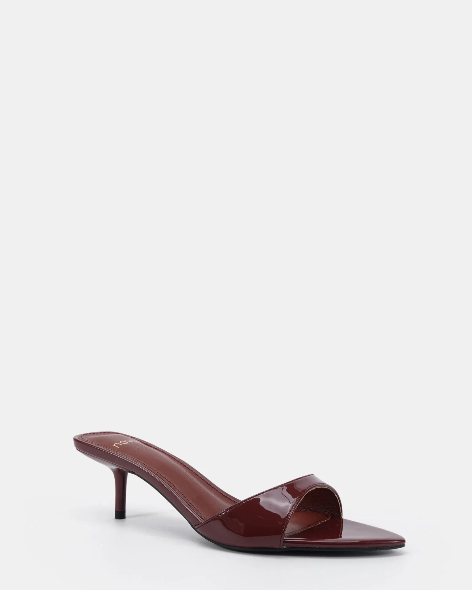 VOICE PLUM PATENT Mid Heels