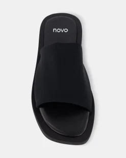 VORAGE BLACK Sandals
