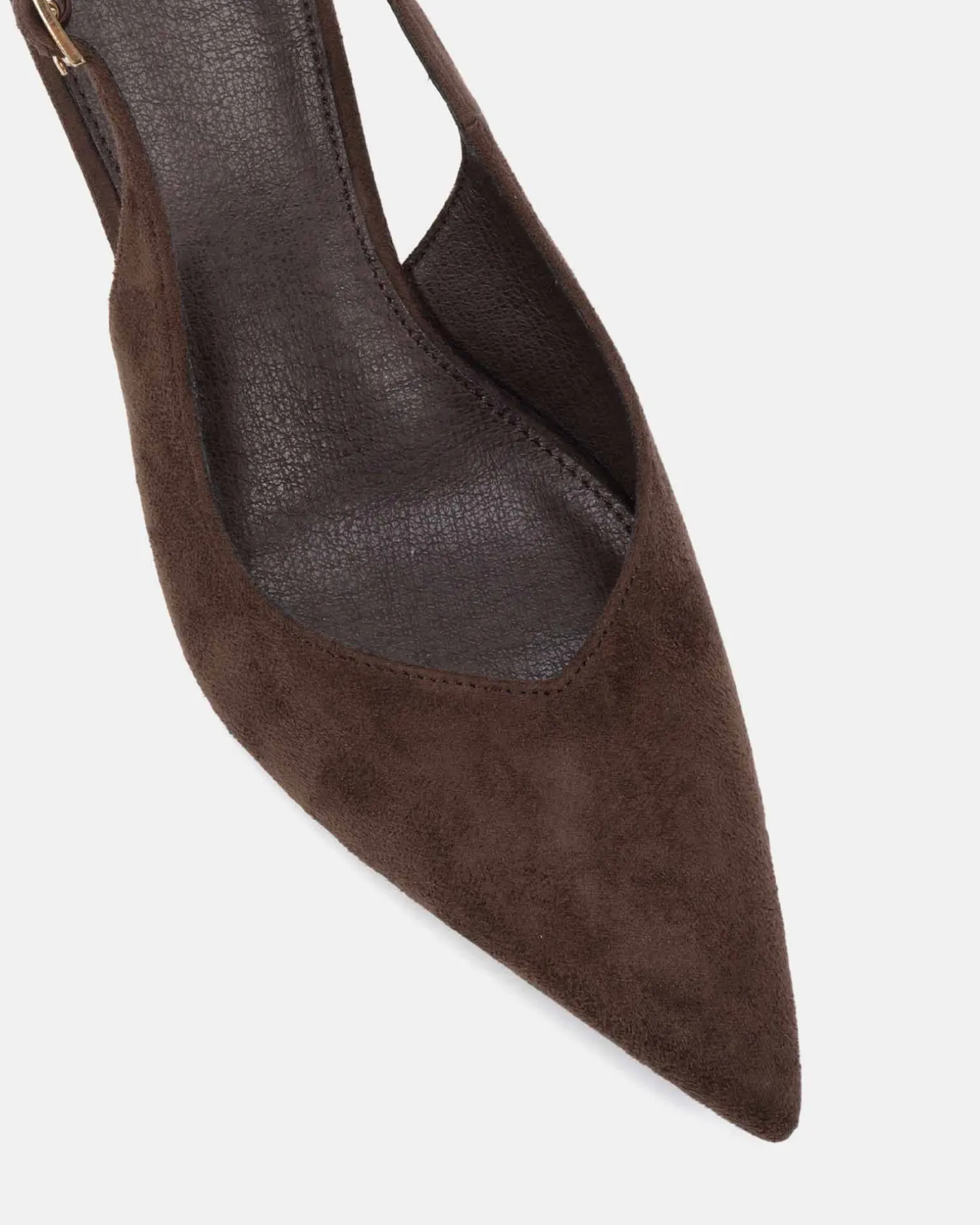 WOODROW ESPRESSO SUEDE Wedge Heels