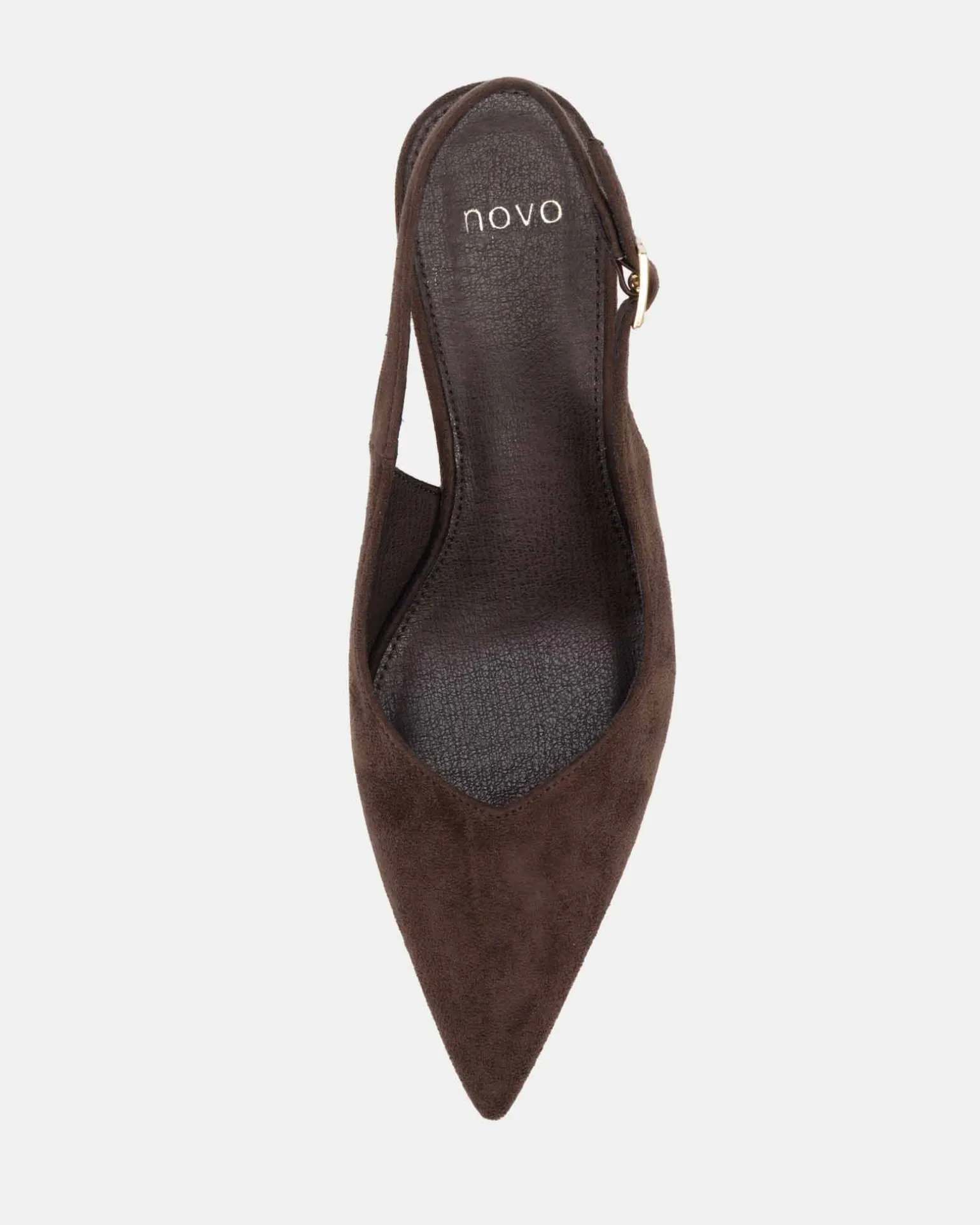 WOODROW ESPRESSO SUEDE Wedge Heels
