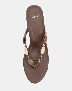 YANKIE MILK CHOCOLATE Mules