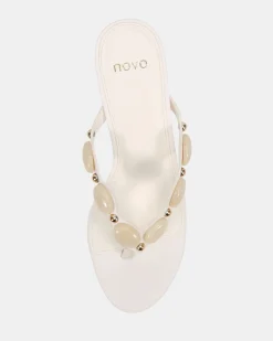 YANKIE WHITE Mules
