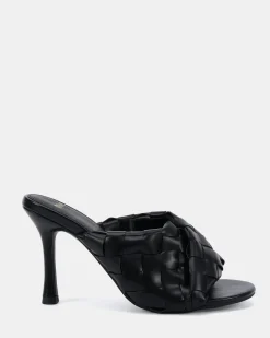 YELLOW BLACK Mules