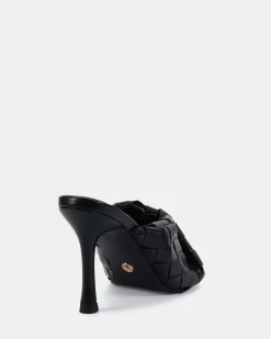 YELLOW BLACK Mules