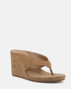 YOASOBI BISCOFF SUEDE Wedge Heels