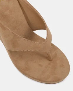 YOASOBI BISCOFF SUEDE Wedge Heels