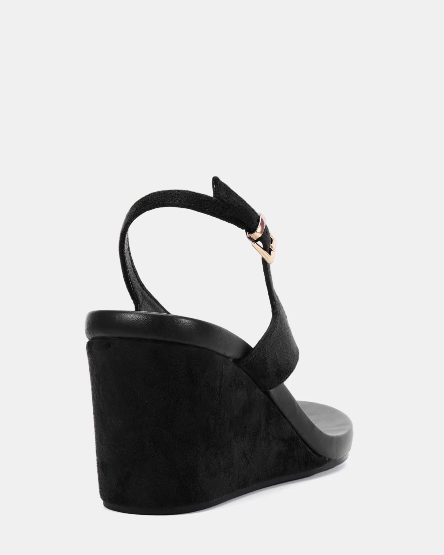 YOUNG BLACK Wedge Heels