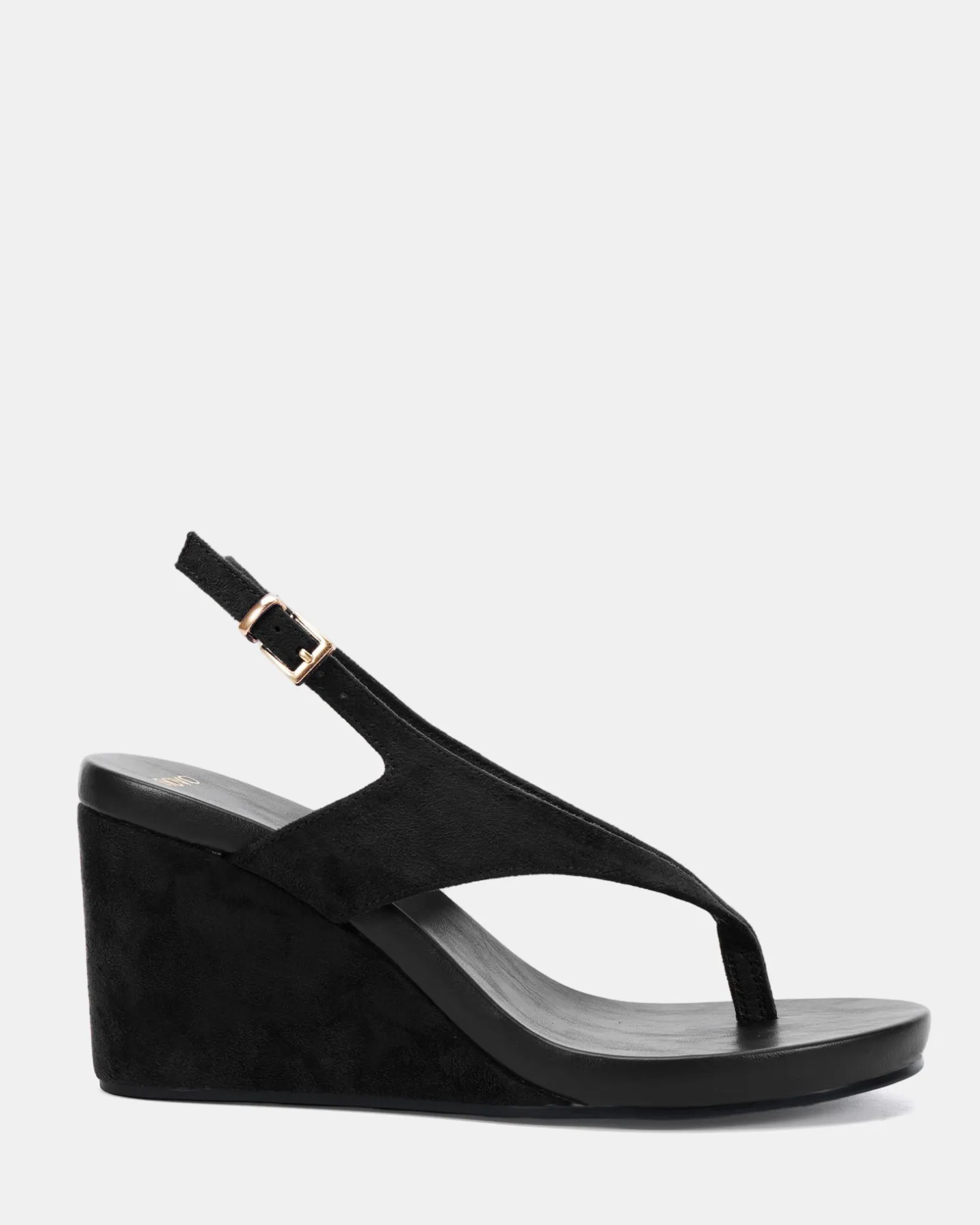 YOUNG BLACK Wedge Heels