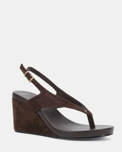 YOUNG ESPRESSO Wedge Heels
