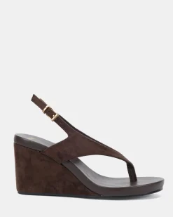 YOUNG ESPRESSO Wedge Heels