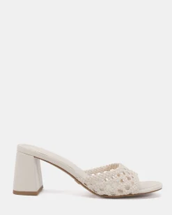 YUNA WHITE Mules