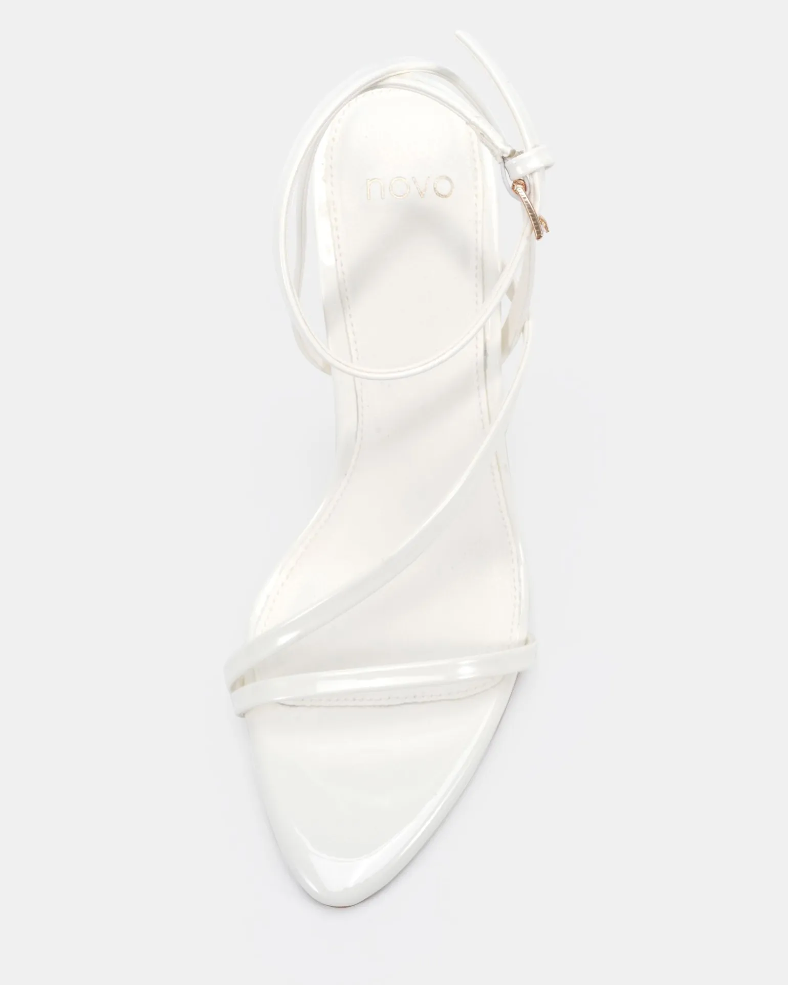 ZABINE White Patent High Heels