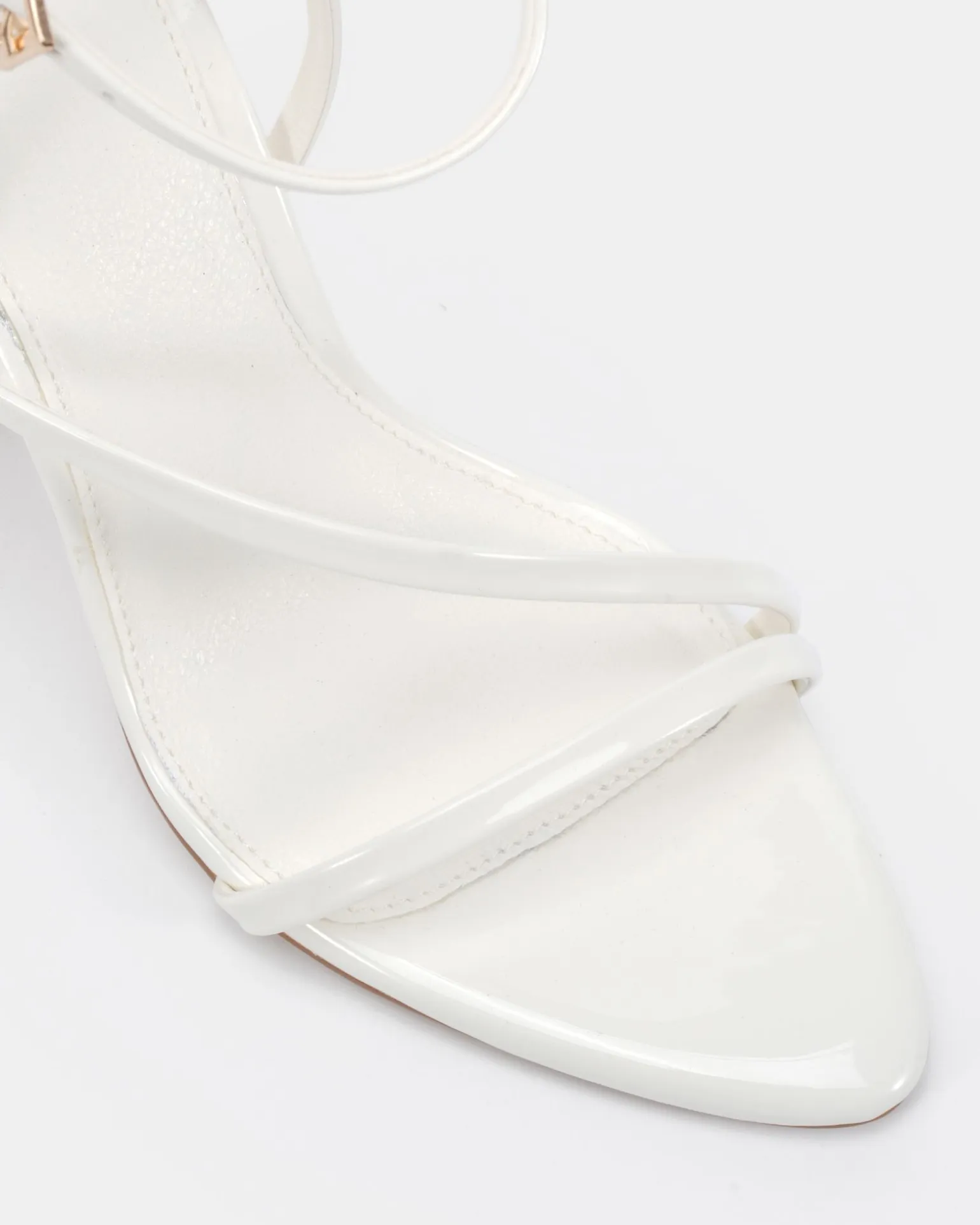 ZABINE White Patent High Heels