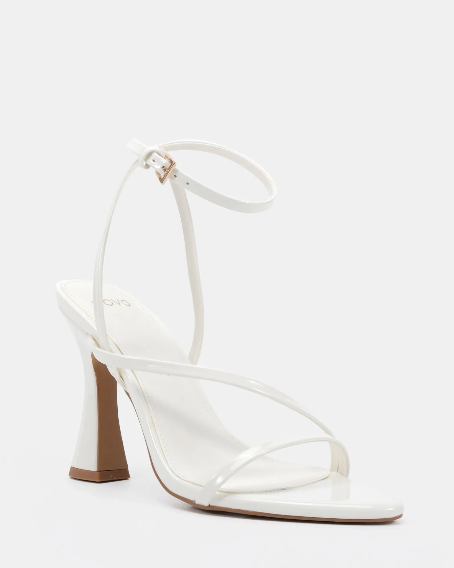 ZABINE White Patent High Heels