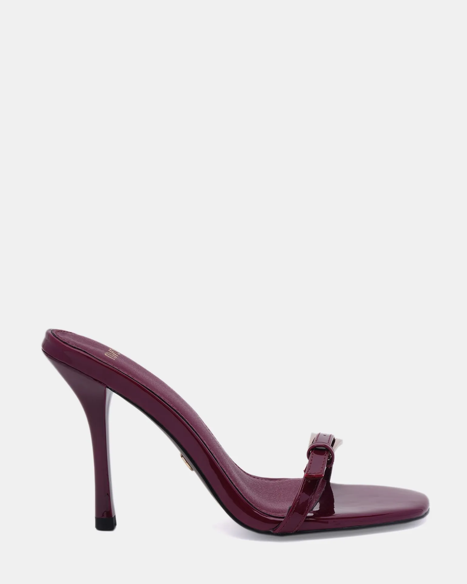 ZABLAZE DEEP RED PATENT Mules