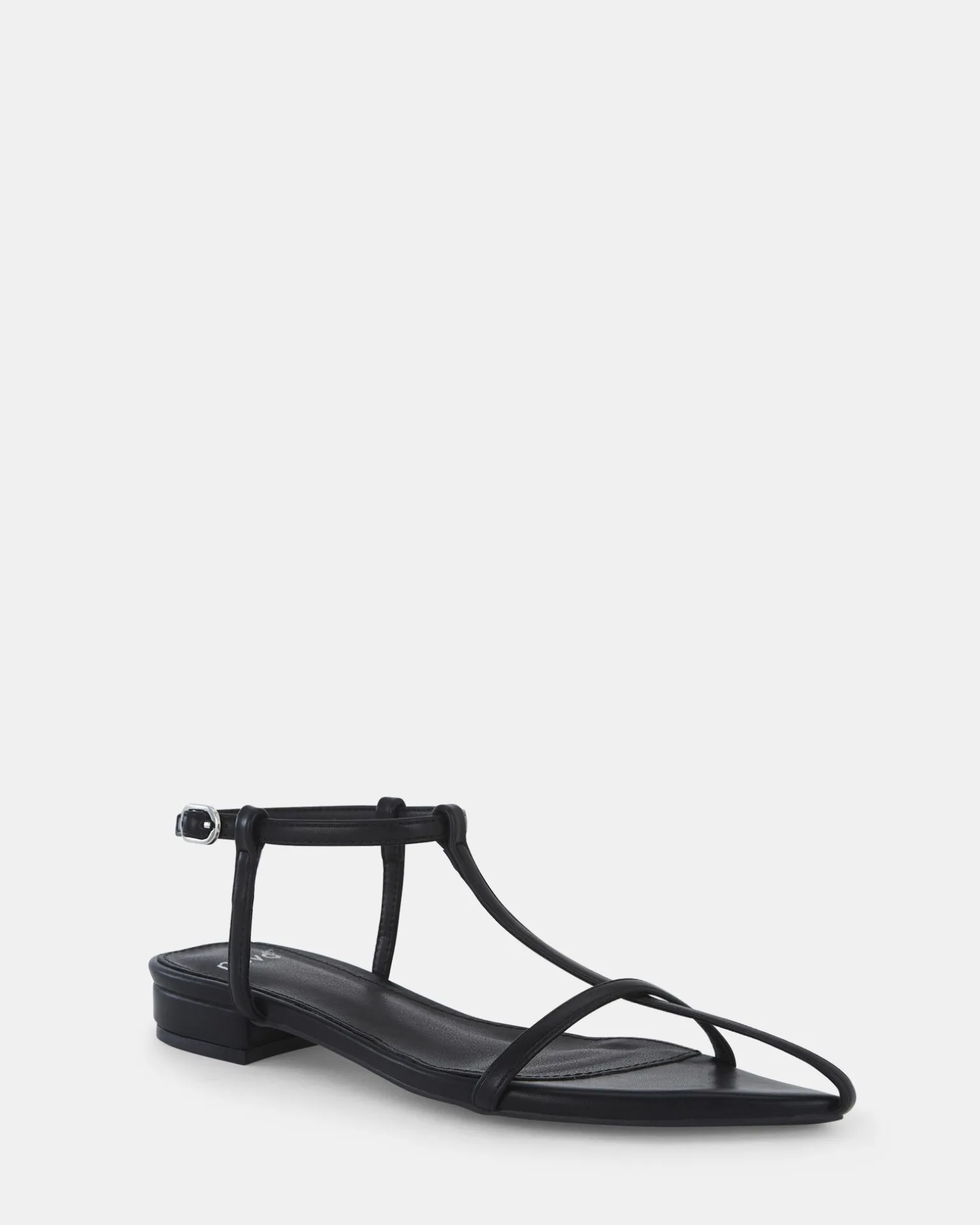 ZACK BLACK Strappy Sandals